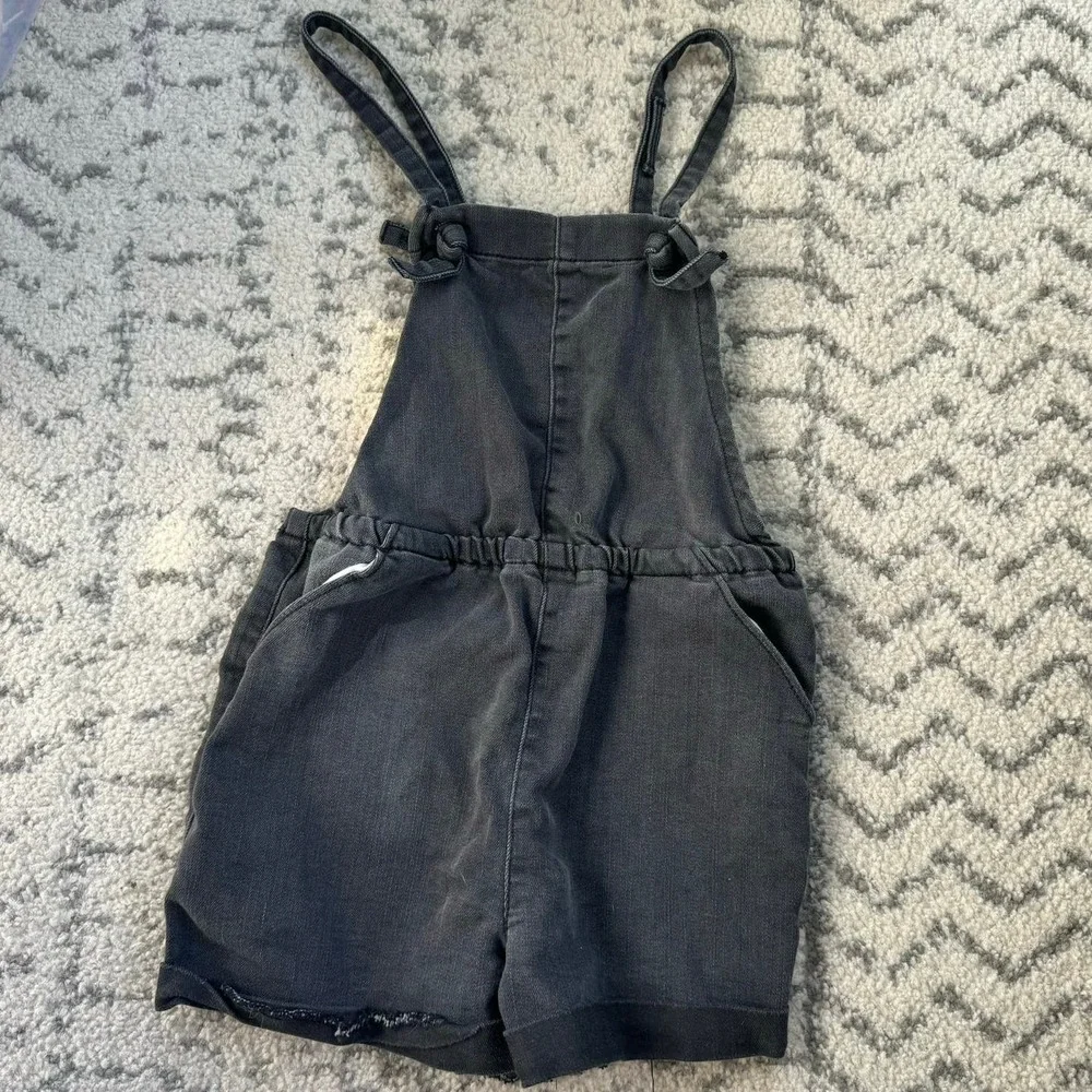 Osh Kosh Black Back Cross Romper